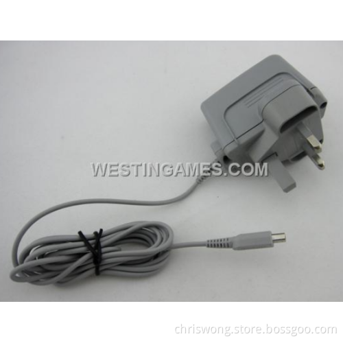 Original Ac Adapter Power Supply for Nintendo 3DS / 3DSLL Console - UK Plug (Pulled)